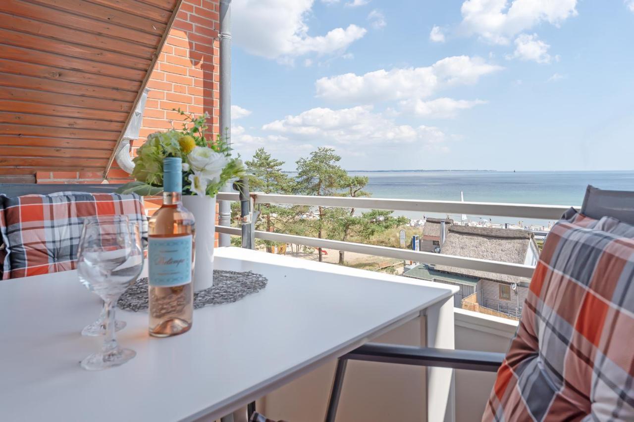 Strandburg Ostseeblick Scharbeutz Kültér fotó