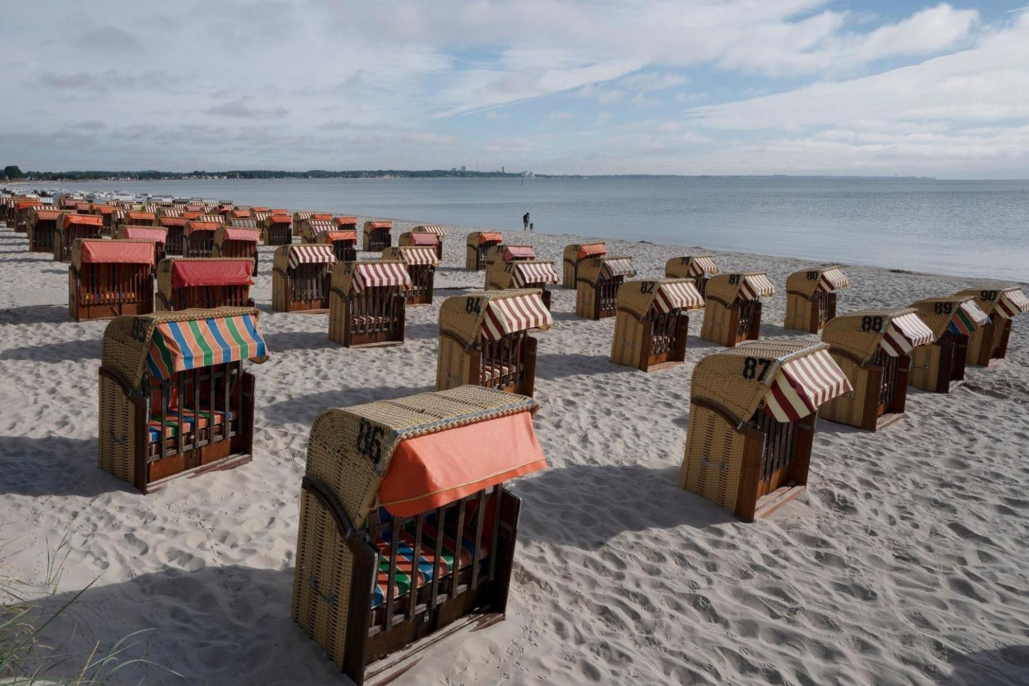 Strandburg Ostseeblick Scharbeutz Kültér fotó