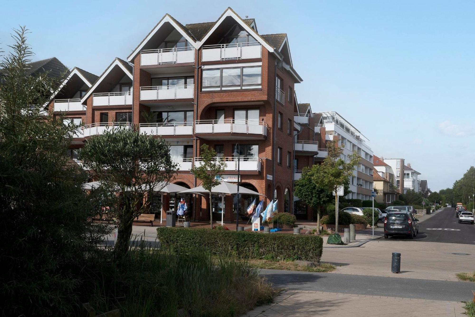 Strandburg Ostseeblick Scharbeutz Kültér fotó