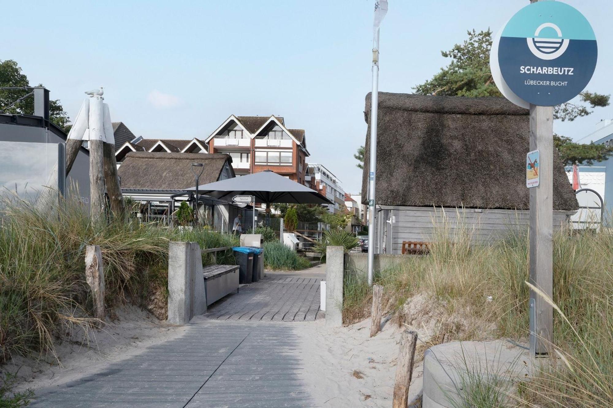 Strandburg Ostseeblick Scharbeutz Kültér fotó