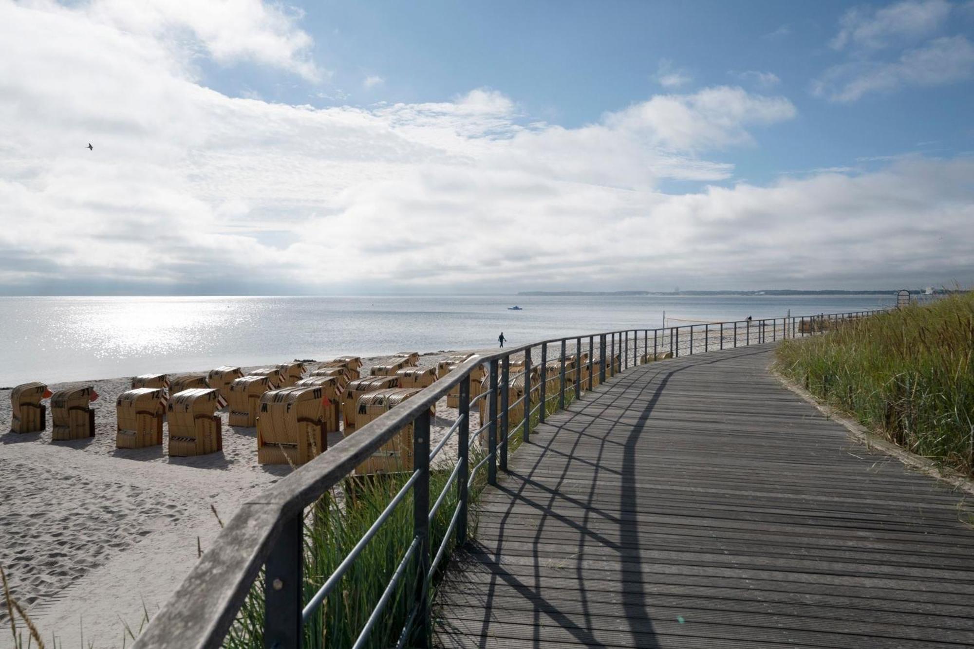 Strandburg Ostseeblick Scharbeutz Kültér fotó