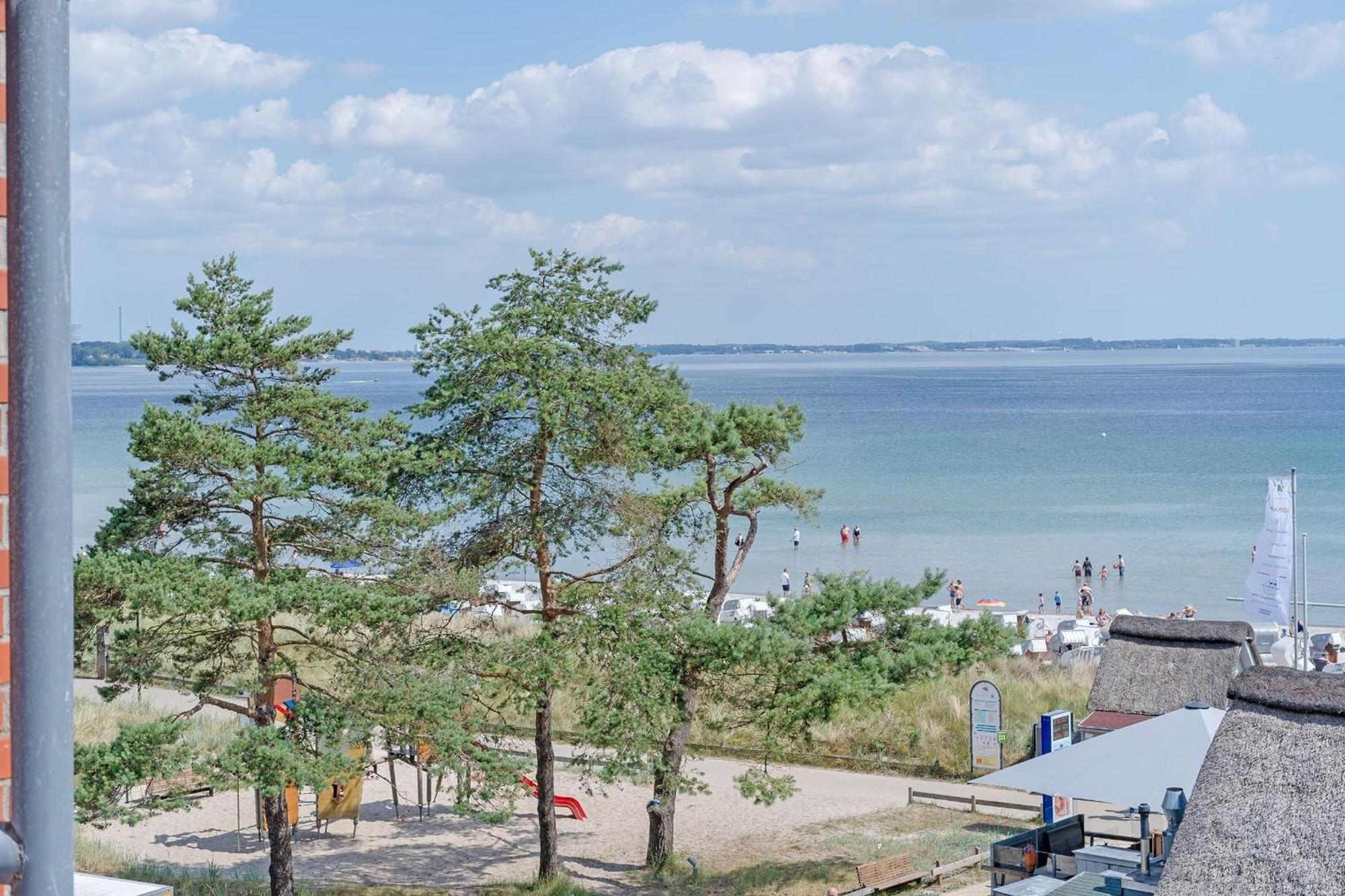 Strandburg Ostseeblick Scharbeutz Kültér fotó