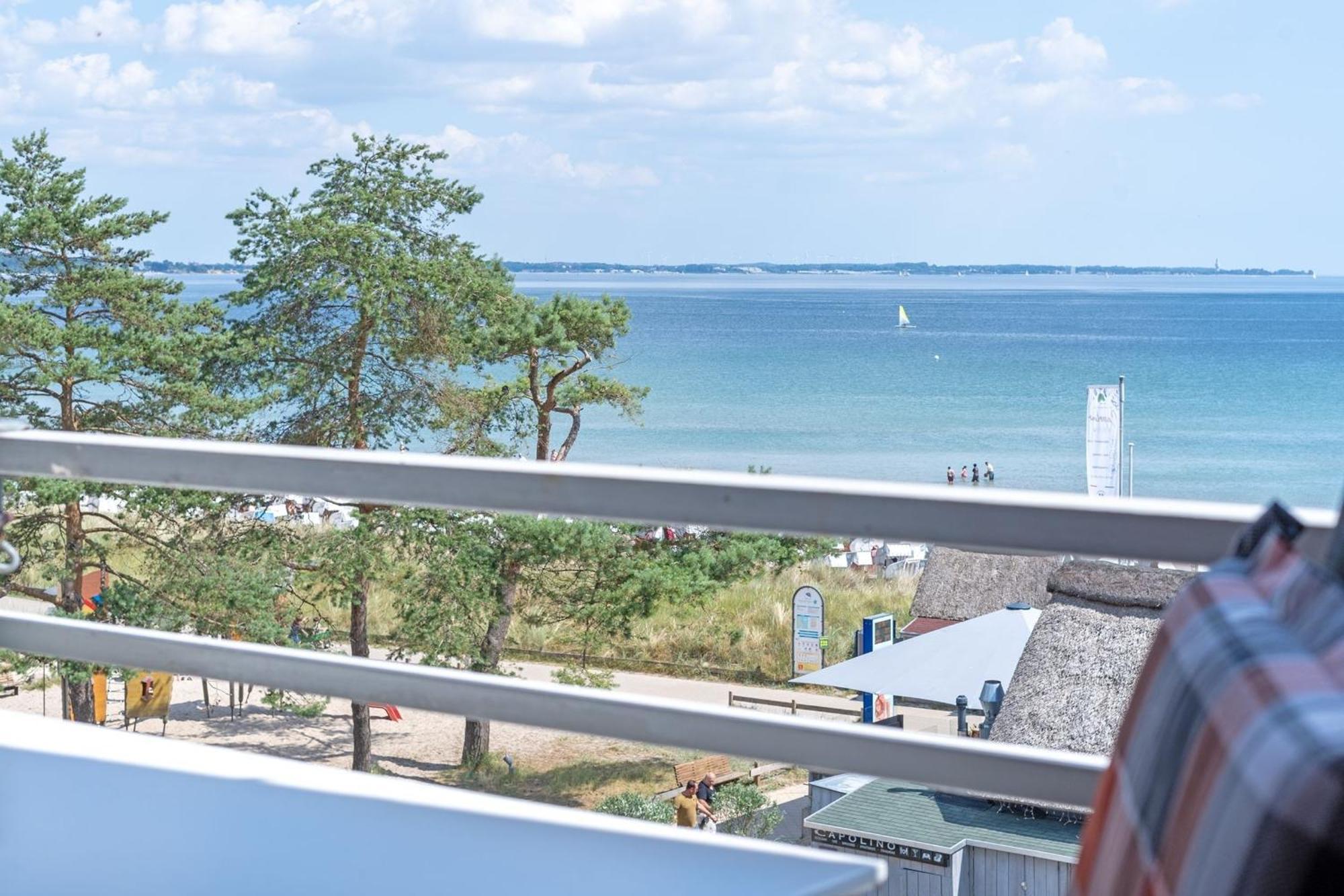Strandburg Ostseeblick Scharbeutz Kültér fotó